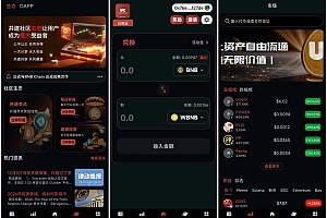 去中心区块链钱包源码闪兑市场聊天会议红包