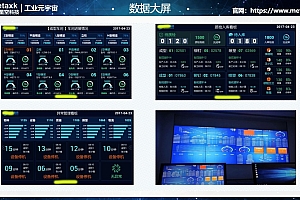 [开源]免费开源MES系统，精美的可视化数字大屏，支持低代码大屏设计