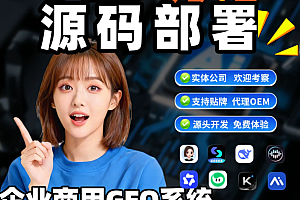 GEO海外版外贸版国际版英文版 全球AI流量曝光 社交媒体B2B行业投喂 源码搭建