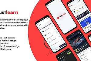 JustLearn – 在线学习平台 Flutter 应用源代码